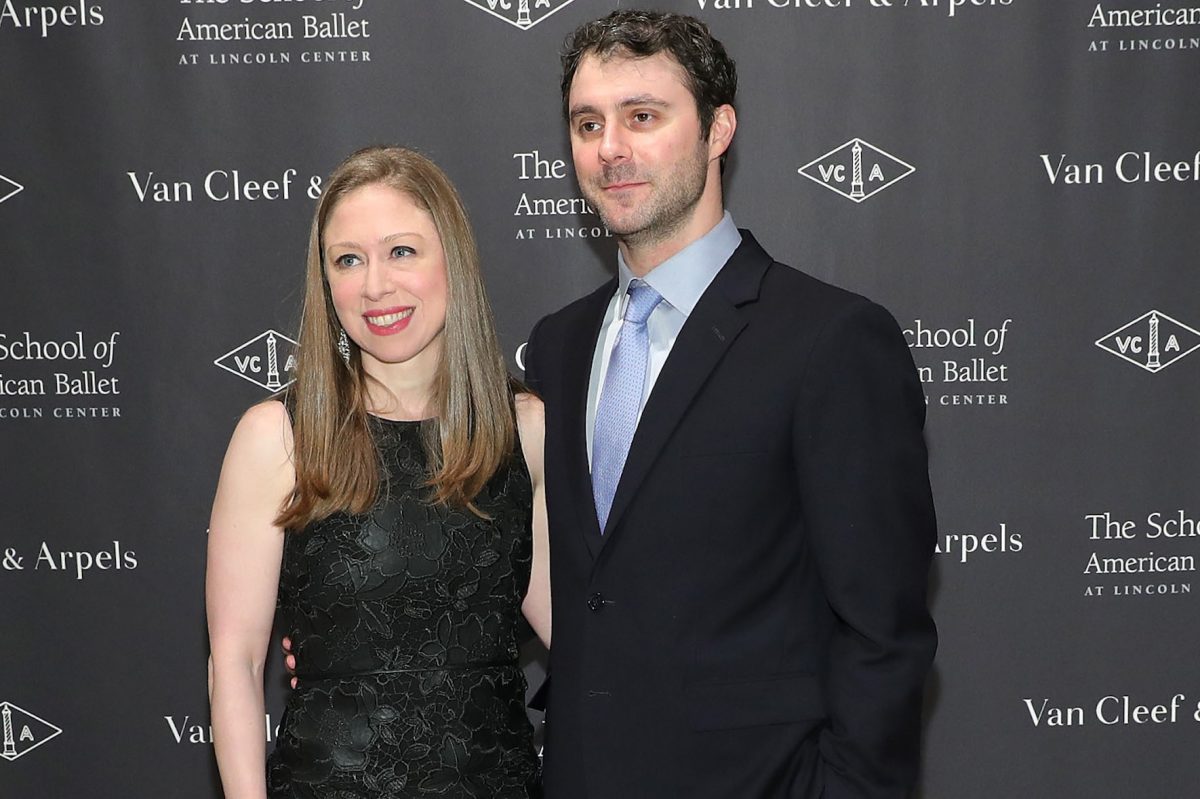 Chelsea Clinton and husband Marc Mezvinsky