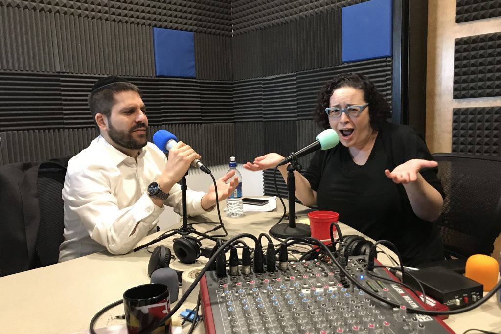 Rabbi Eli Yoggev and Amanda
