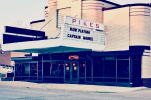 The historic Pikes Theatre