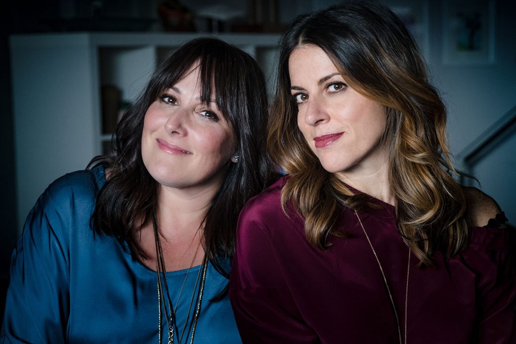 Ricki Lake and Abby Epstein