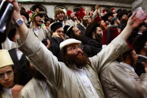 Haredi Orthodox Jews revel in Purim