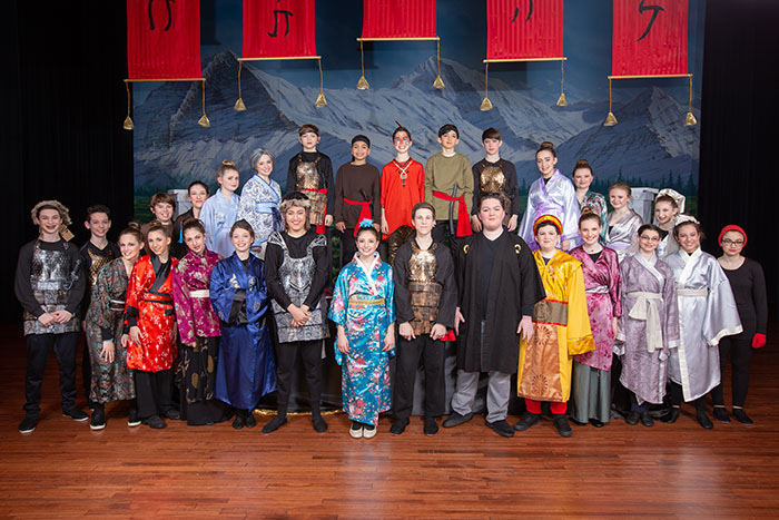Cast of KSDS' "Mulan"