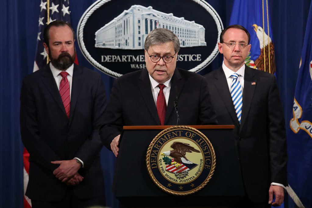 U.S. Attorney General William Barr