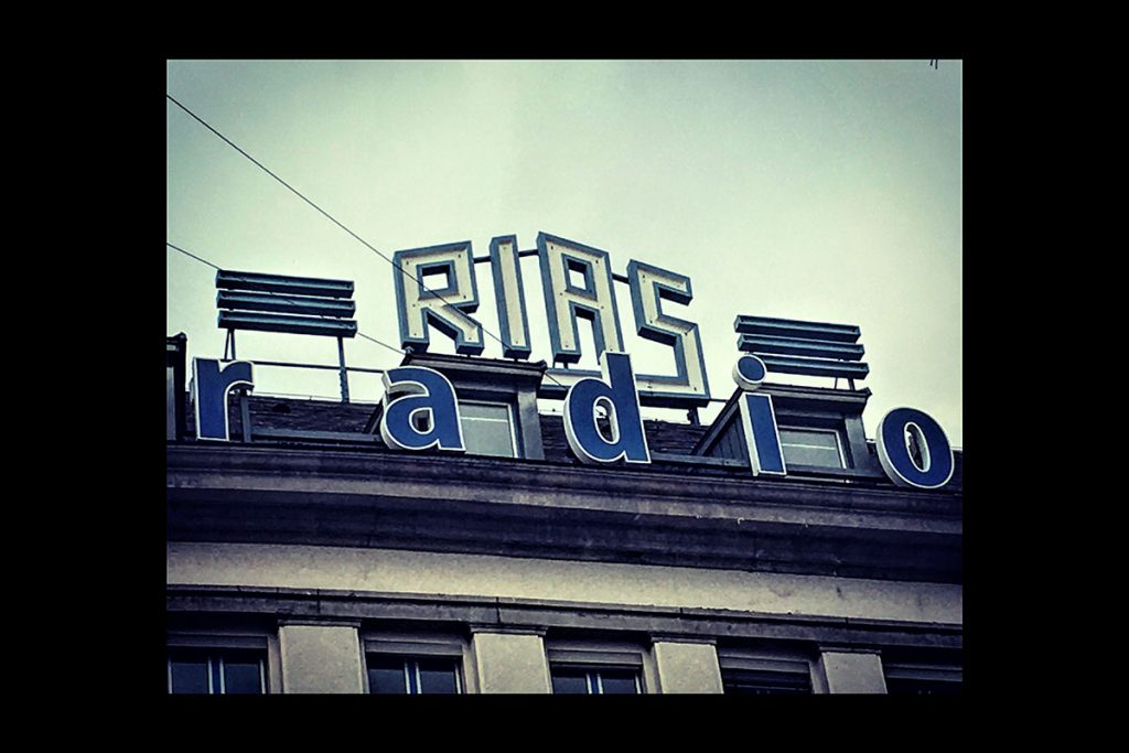 RIAS - Radio In the American Sector - now Deutschlandfunk Public Radio