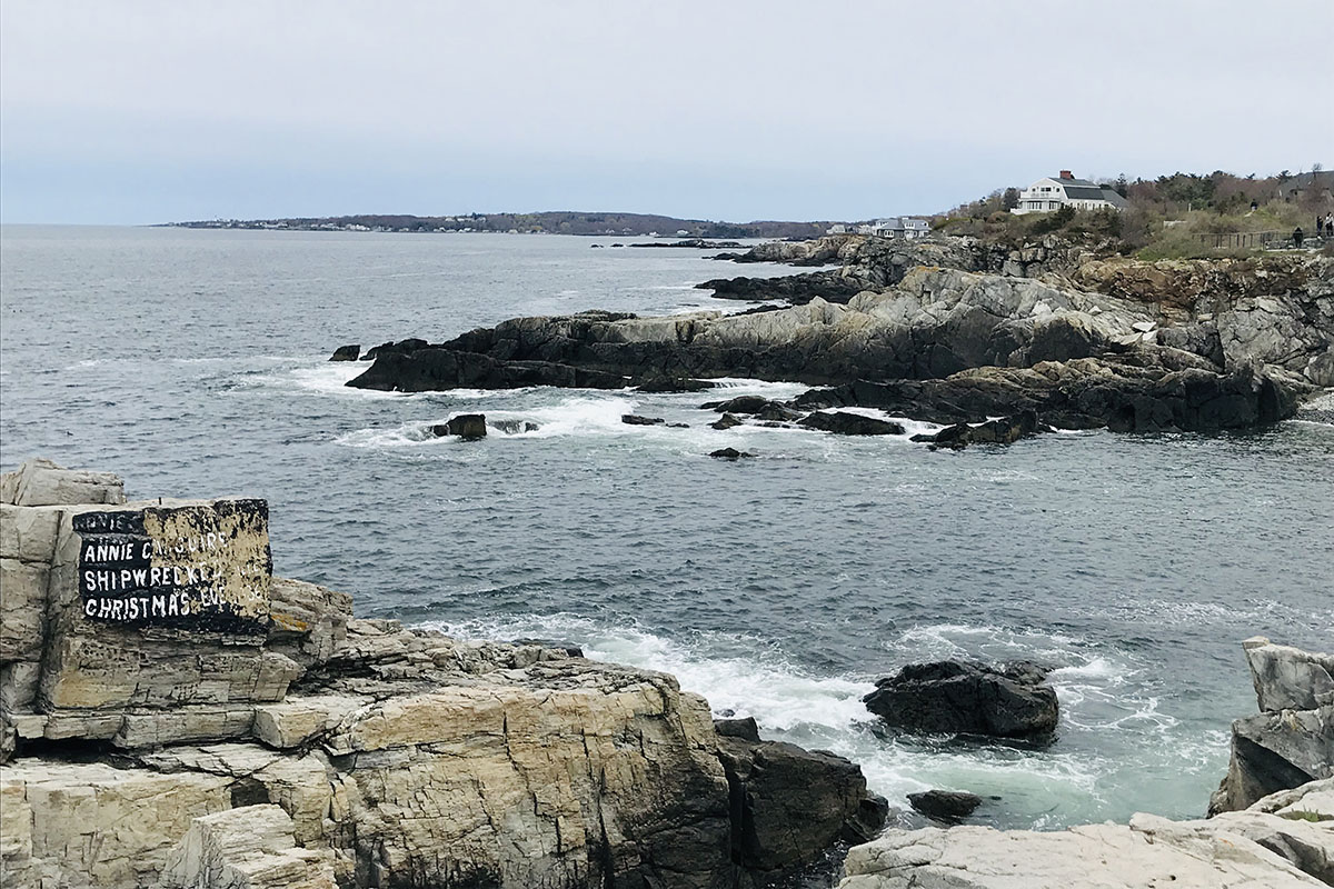 Maine coast line