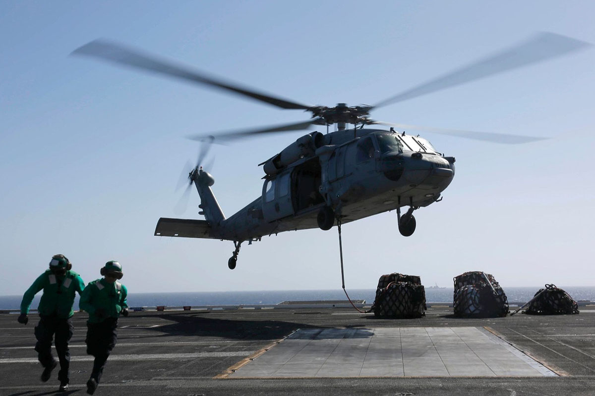 Sea Hawk helicopter