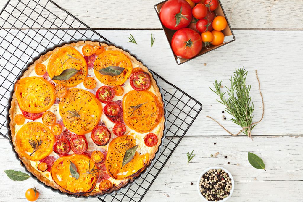 Heirloom Tomato Tart