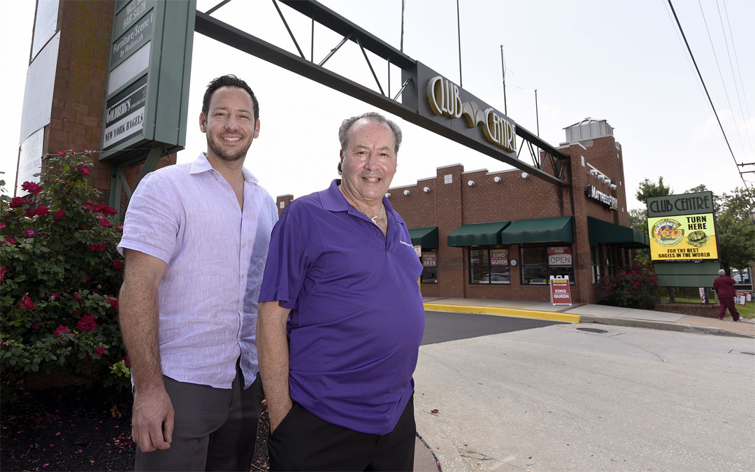 Steve Verstandig, senior vice president of America's Realty, and his father, Carl, CEO and president