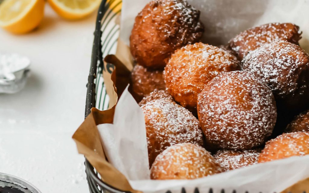 Lemon Ricotta Fritters