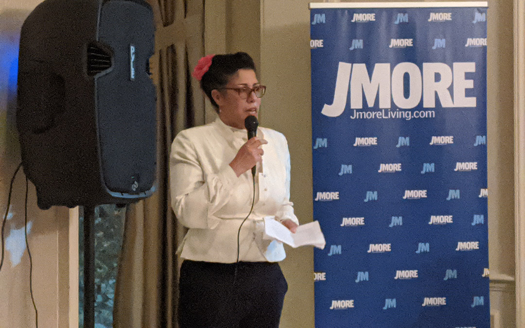 Jmore's latest JBiz meet-up event took place Nov. 19 at the Royal Sonesta Harbor Court Hotel, with meaningful networking, delicious food and drinks and featured speaker Rain Pryor.