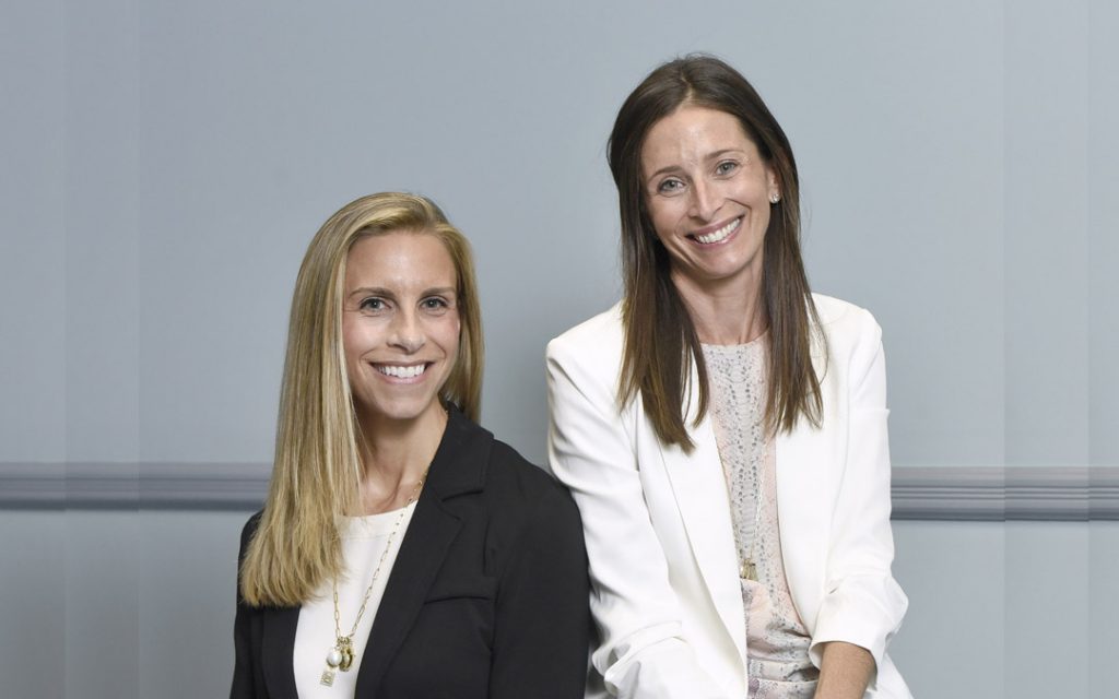 Dr. Nicole Glick (left) and Jennifer Grossman are the founders of Shalom Tikvah. (Photo by Steve Ruark)
