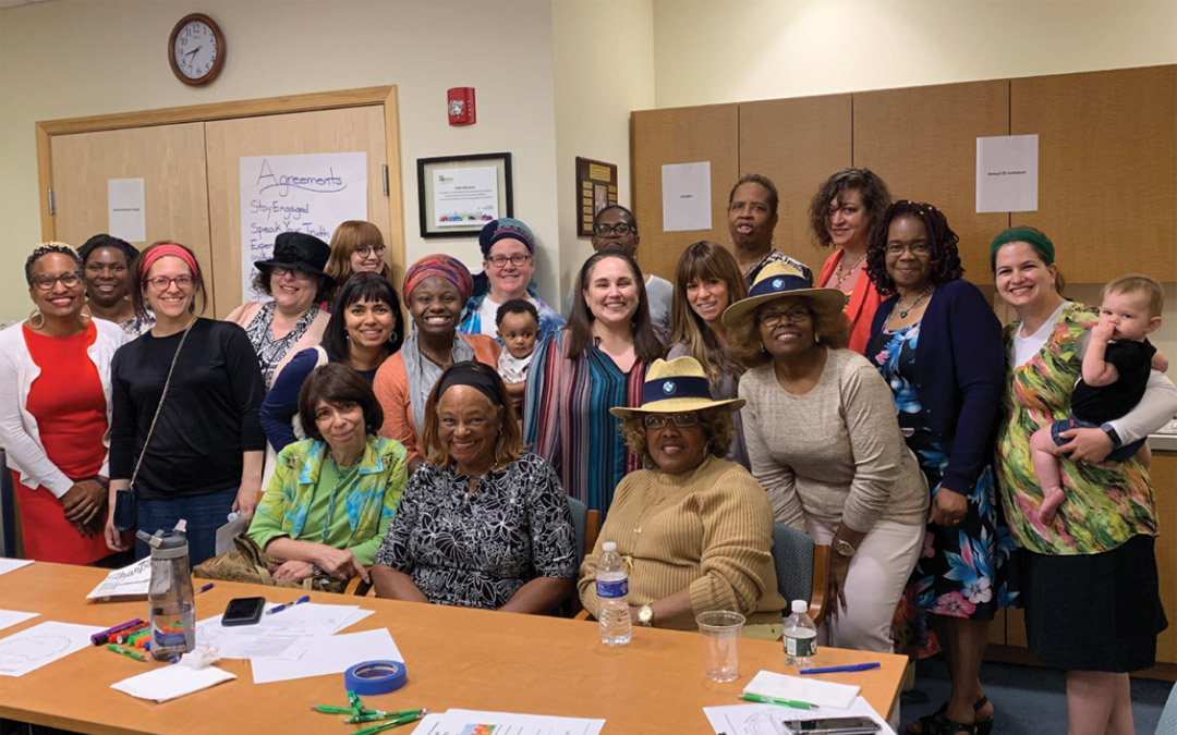 Jewish women and Women of color dialogue to break down barriers.