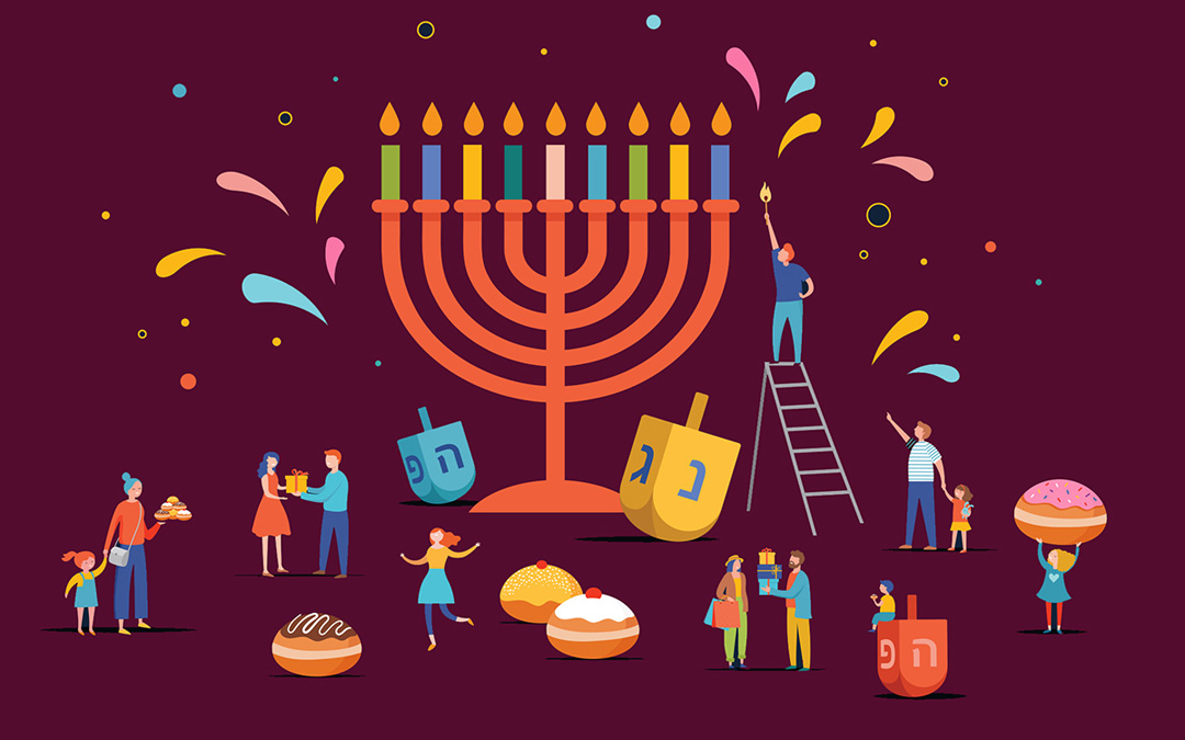 Why not explore eight core Jewish values on each of the eight nights of Chanukah? (Marish)