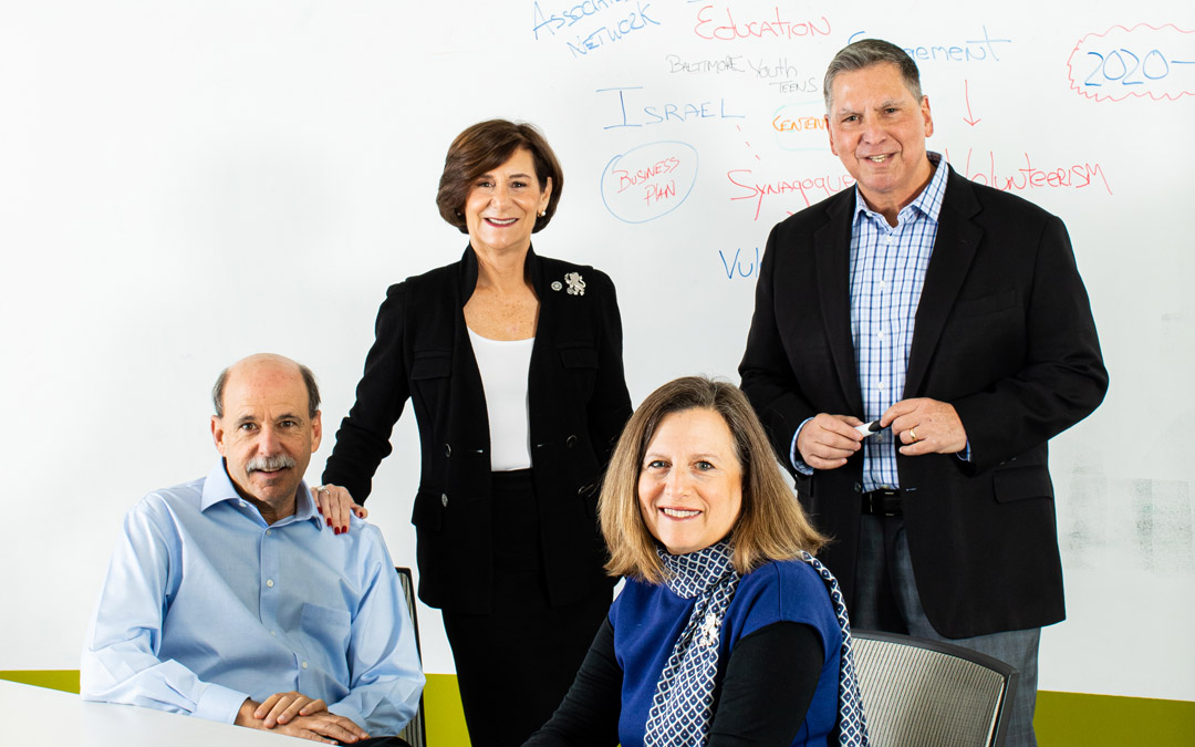 (left to right): Associated leaders Bruce Sholk, Linda A. Hurwitz, Debra S. Wenberg and Marc B. Terrill