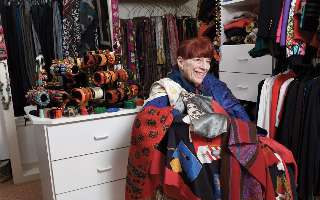 Collector Barbara Katz: "Every find is a find." (Photo by Steve Ruark)