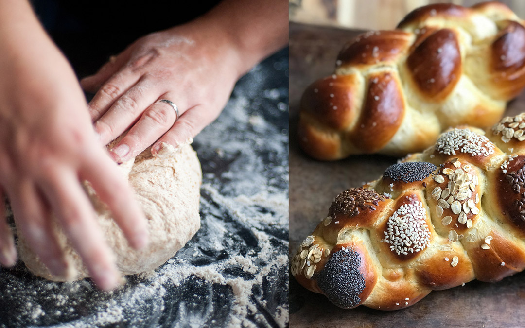 Stephanie Kutner: "The ritual of baking has always been a grounding force for me, and I truly believe that reclaiming the ritual of making challah can give us hope in these trying, solitary times."