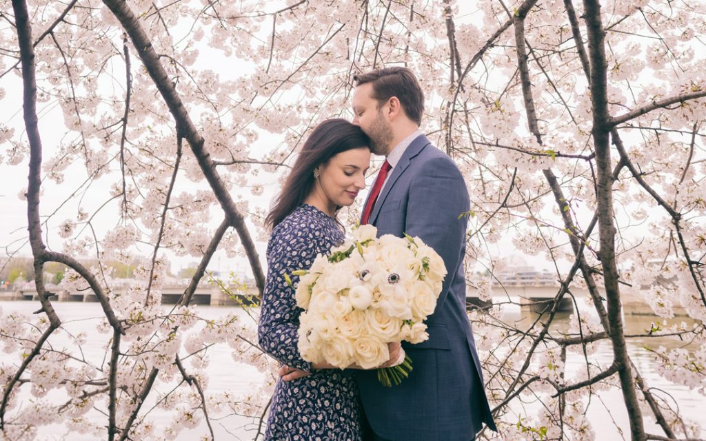 Karen Love and Justin Guiffré