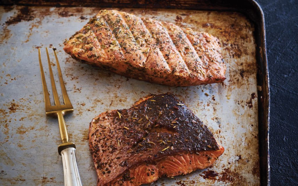 Smoked Grilled Salmon