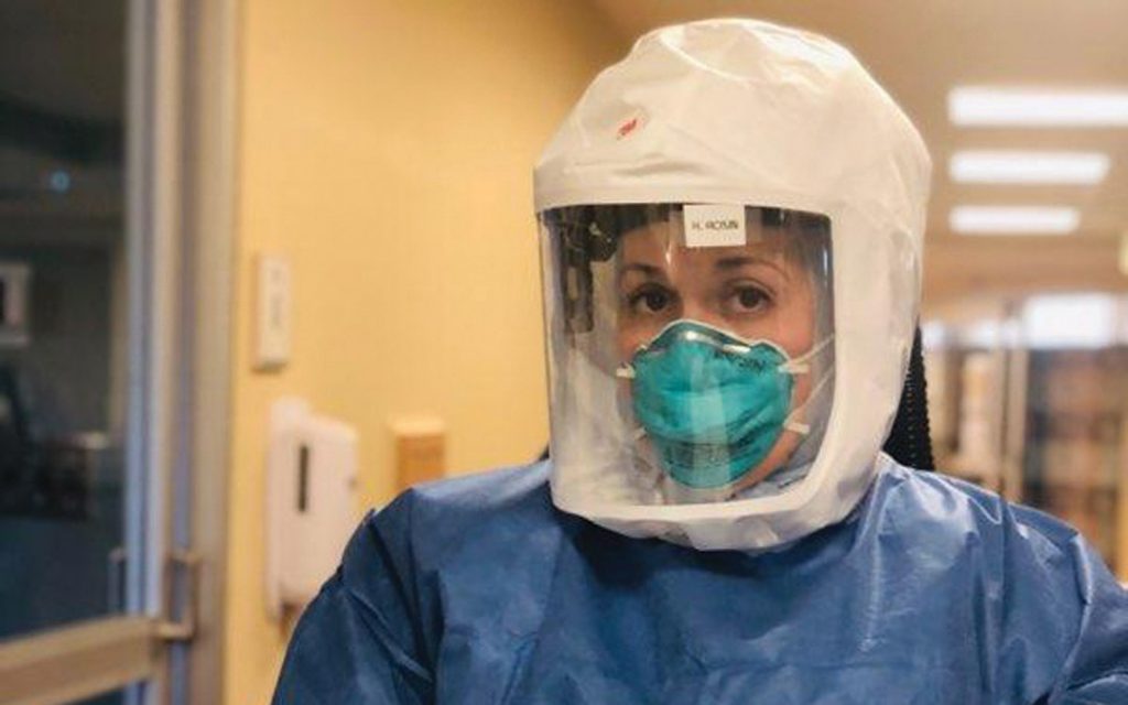 Dr. Hinda L. Rosin: “For those that are conscious, I can’t imagine the feelings they have watching us come in gowned up from head to toe.”