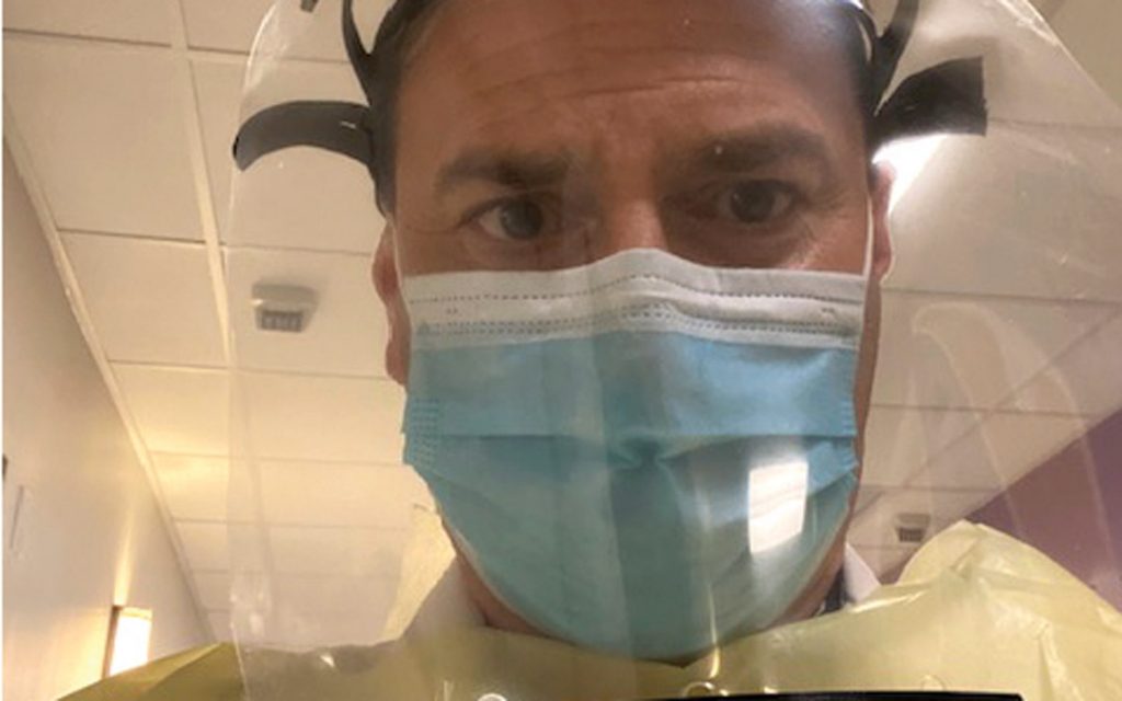 Dr. Shmuel Shoham: “If you are exposed to COVID-19, you have about a 20 percent chance of coming down with the virus. That means anything from sniffles to being really sick.”