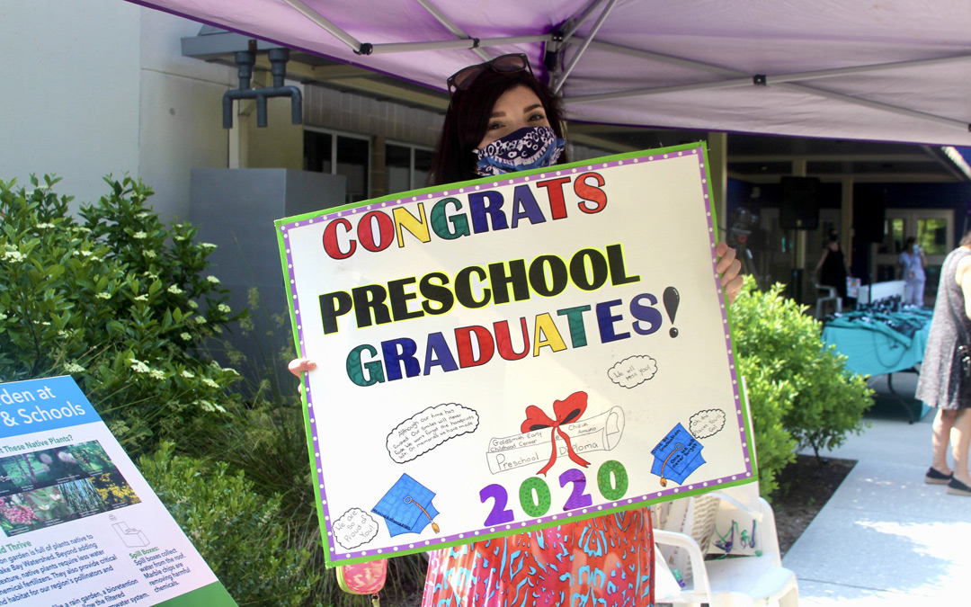 Goldsmith Early Childhood Center 2020 graduation parade