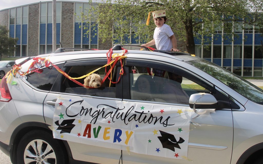 Goldsmith Early Childhood Center 2020 graduation parade
