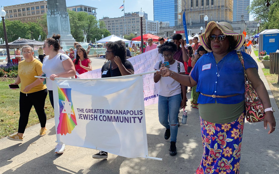 Jews of color were among those representing the Indianapolis Jewish community at the annual Festival of Faiths to celebrate the diverse religious landscape in central Indiana. (Indianapolis JCRC)
