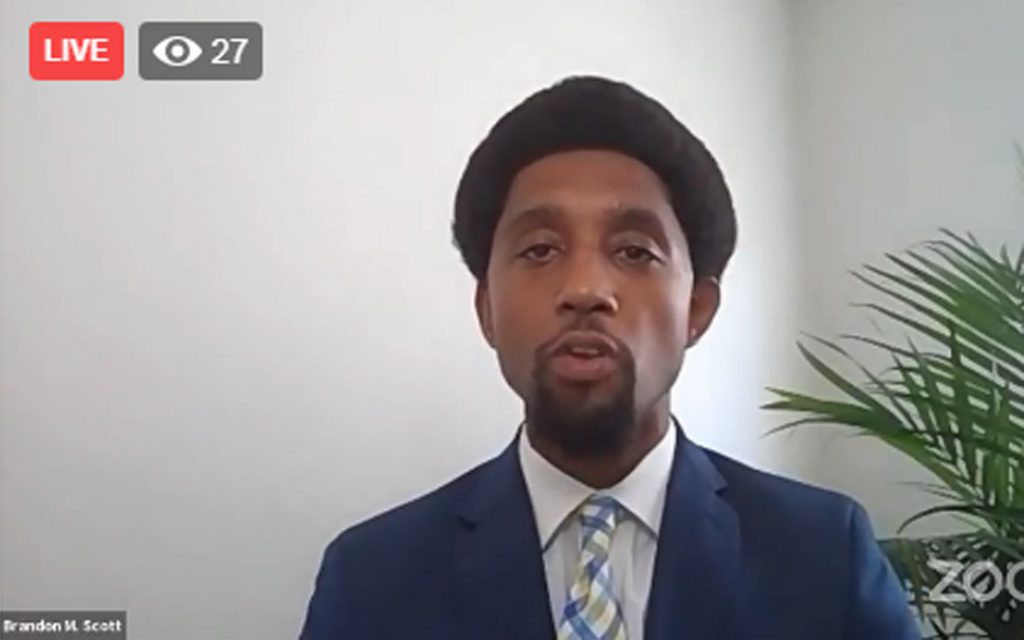 Baltimore City Council President Brandon Scott