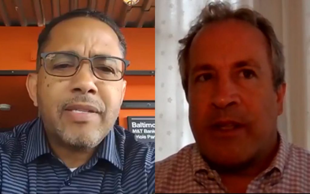 Al Hutchinson and Kirby Fowler