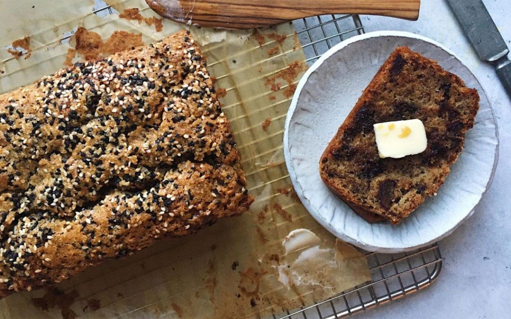 spelt banana bread