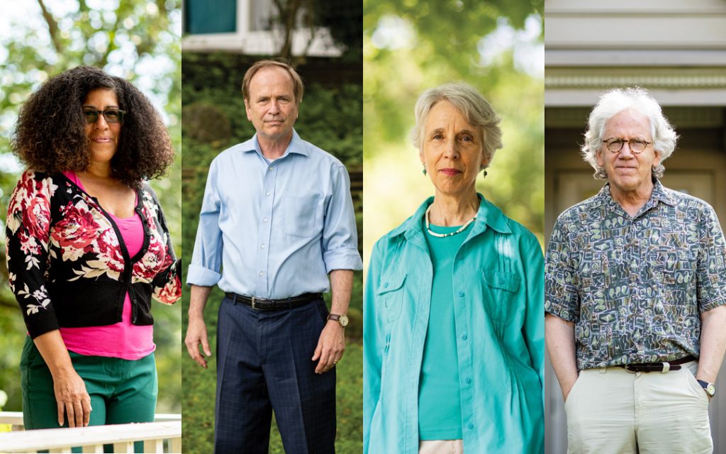 Rain Pryor Vane, Del. Dana M. Stein, Gail Lipsitz, and Will Schwarz