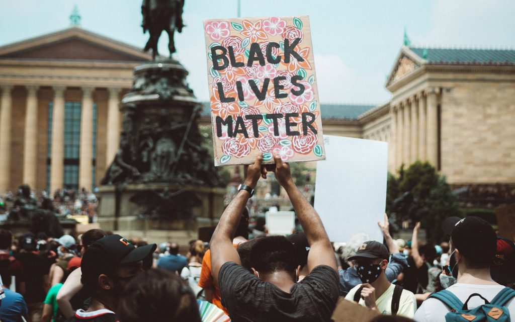 Black Lives Matter Sign