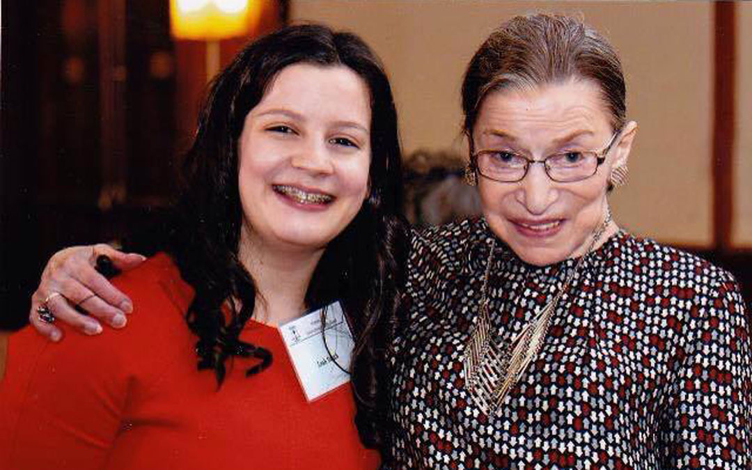 Leah Smith, Ruth Bader Ginsburg