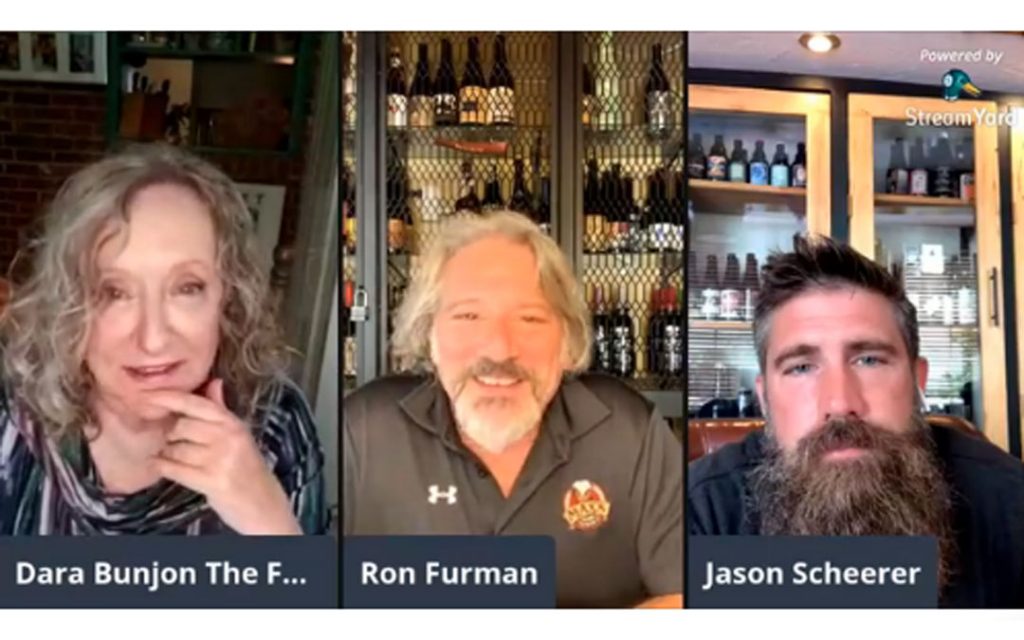 Food Enthusiast with Max's Taphouse owner Ron Furman and manager Jason Scheerer