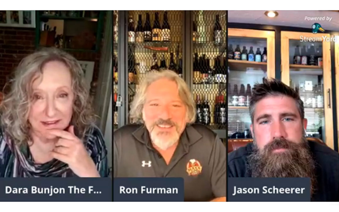 Food Enthusiast with Max's Taphouse owner Ron Furman and manager Jason Scheerer