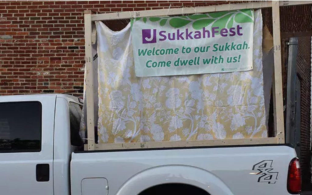 From Oct. 5-8, the JCC will offer a Mobile Sukkah Tour for individuals and families throughout the local Jewish community as a socially distant way to fulfill the commandment of spending time in a sukkah during Sukkot.