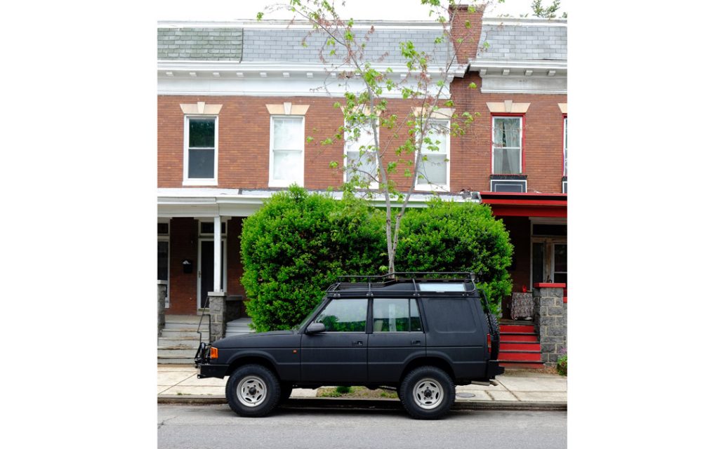 car on baltimore street