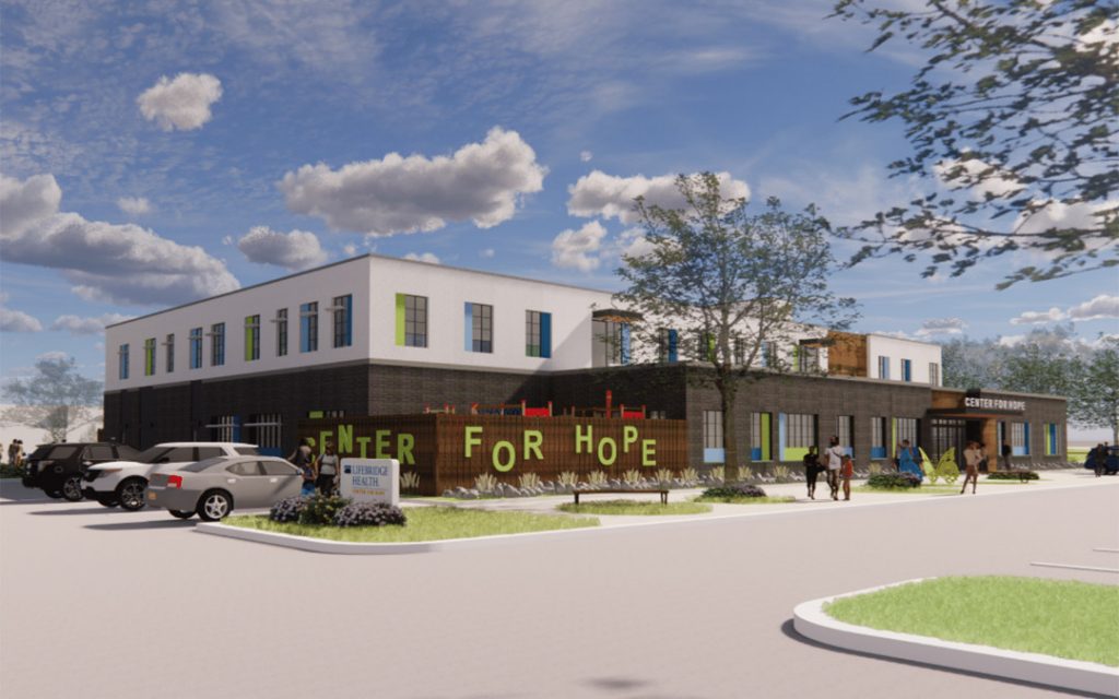 LifeBridge Center for Hope rendering