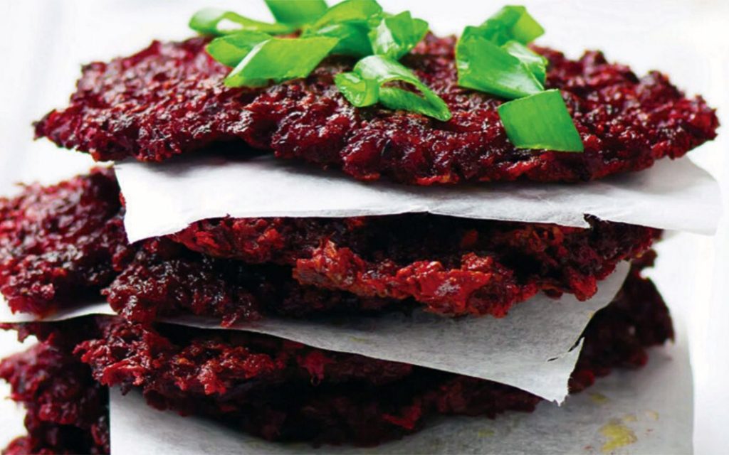 beet latkes