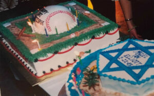 Eve Rosenbaum's bat mitzvah cake