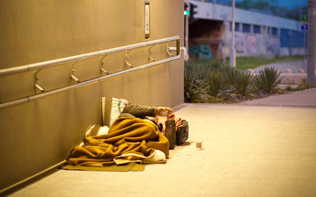 homeless