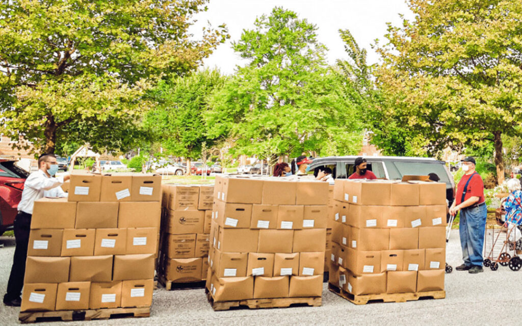 associated food giveaway