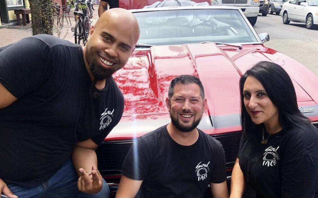 Trey Owens, Ari Augenbaum and Narine Hovnanian
