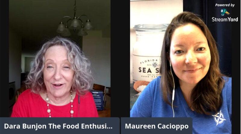The Food Enthusiast with Guest Maureen Cacioppo