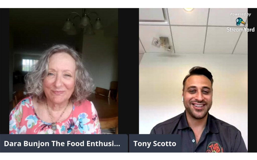 The Food Enthusiast with Guest Tony Scotto