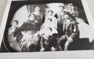 A photo of Milton Kline's paternal family, circa 1902. 