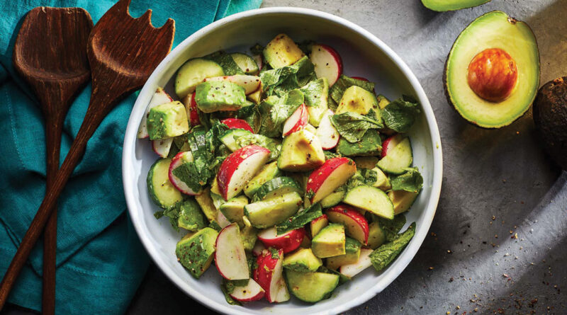 Avocado and Radish Salad