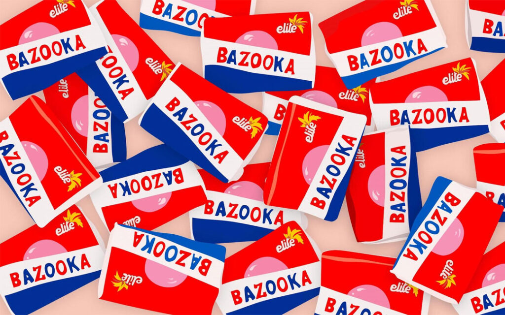 Bazooka bubble gum