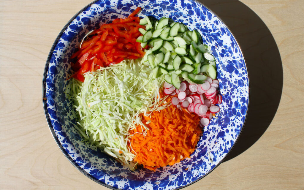 health salad ingredients