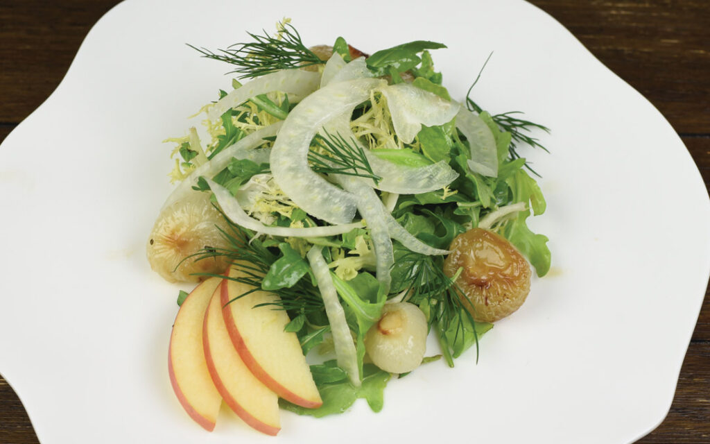 Arugala and Cippolini Salad